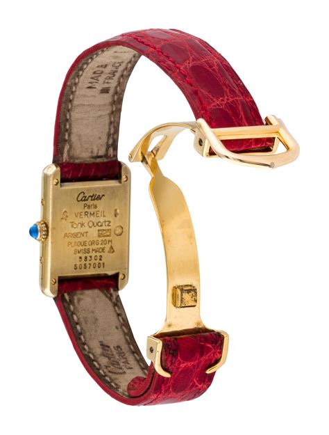 cartier bandje wisselen|cartier tank watch strap replacement.